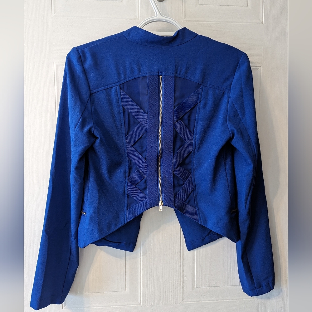 Love tree cropped blazer